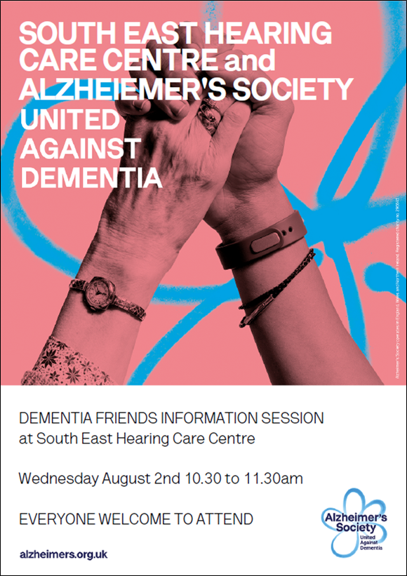 Dementia Friends Info Session poster Horsham