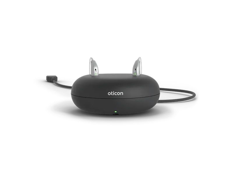 Oticon rechargeable hearing aid