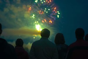 Hearing safety at firework displays